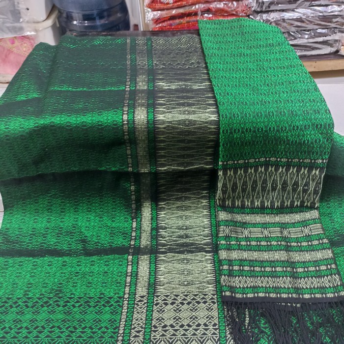 ✨New Songket Tumtuman Tts Hijau Cantik Terbatas