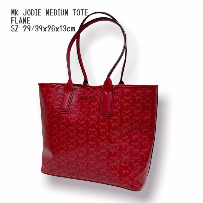✨New Mk Jodie Medium Tote Flame Terbatas