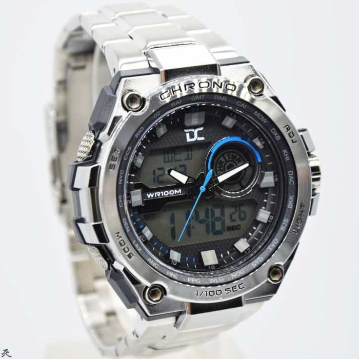 ✨Sale Digitec Collection Ds-5010M-8781 - Jam Tangan Pria Original - Silver Diskon