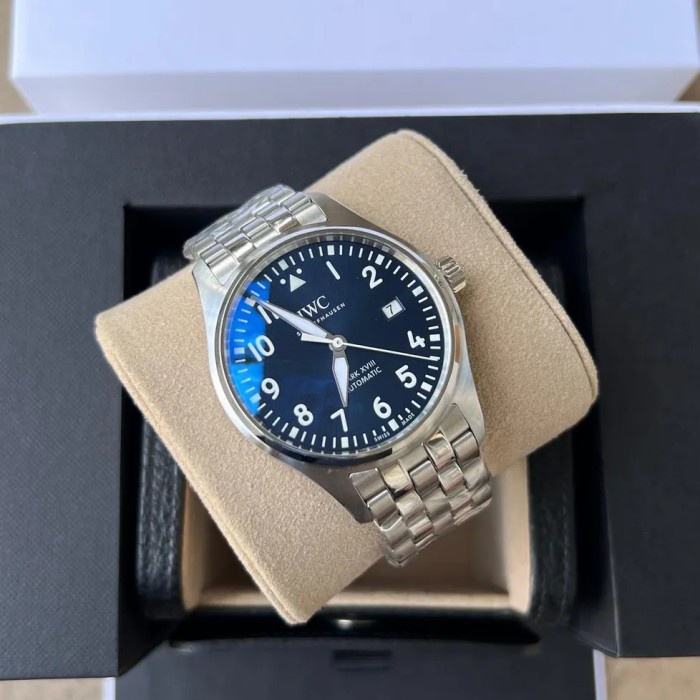 ✨Termurah Iwc. Pilot Mark Xviii Blue Dial Terbatas