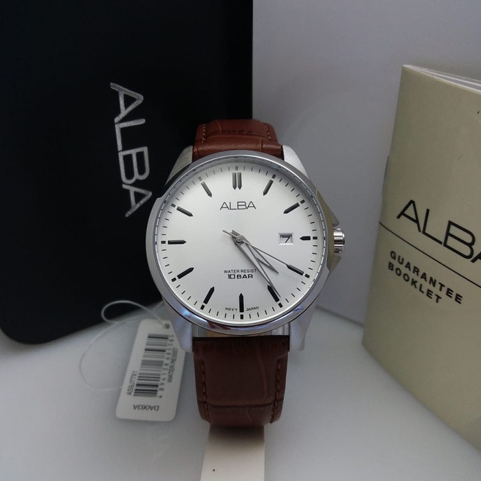 ✨Termurah Jam Tangan Pria Alba As9J77X1 Original Garansi Resmi 1Th Diskon