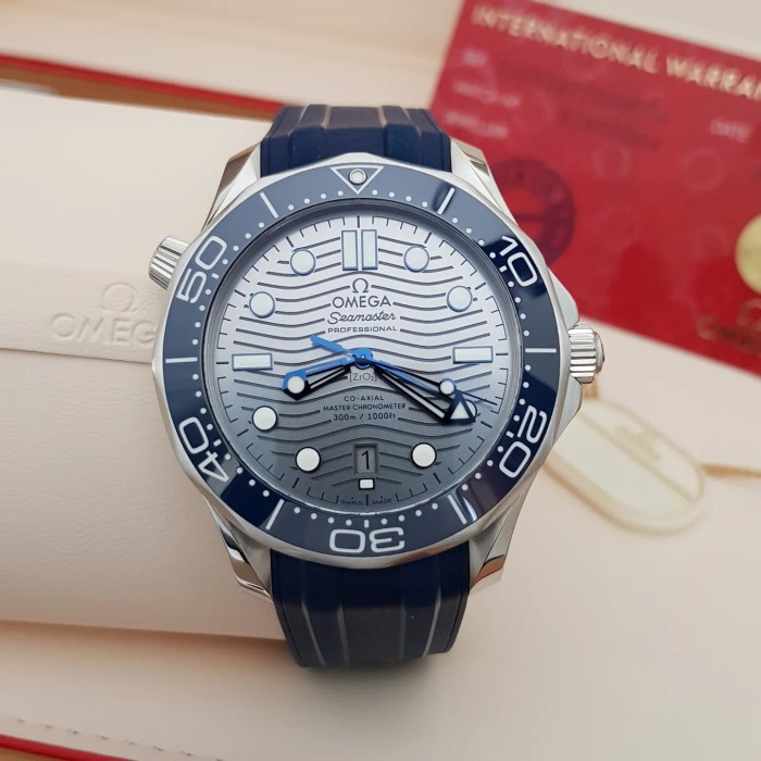 ✨Termurah Omega Seamaster Diver 300M Wave Dial Terbatas