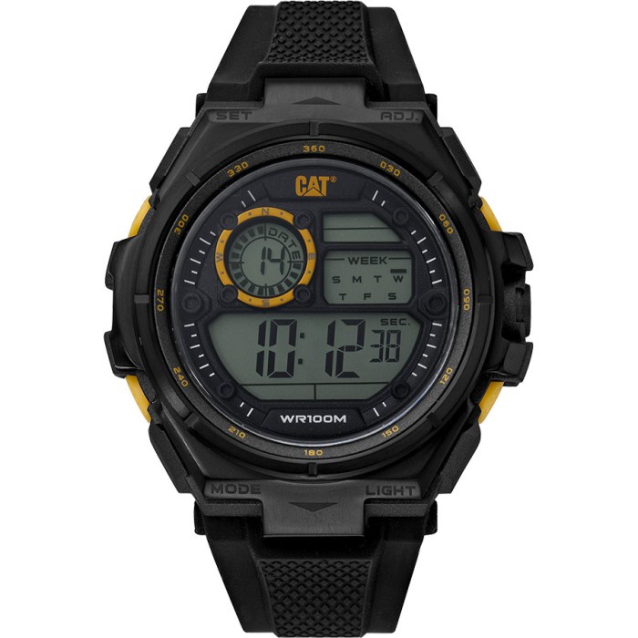 ✨Ready Caterpillar Cat Od.167.21.147 Jam Tangan Pria Digital Black Rubber Diskon