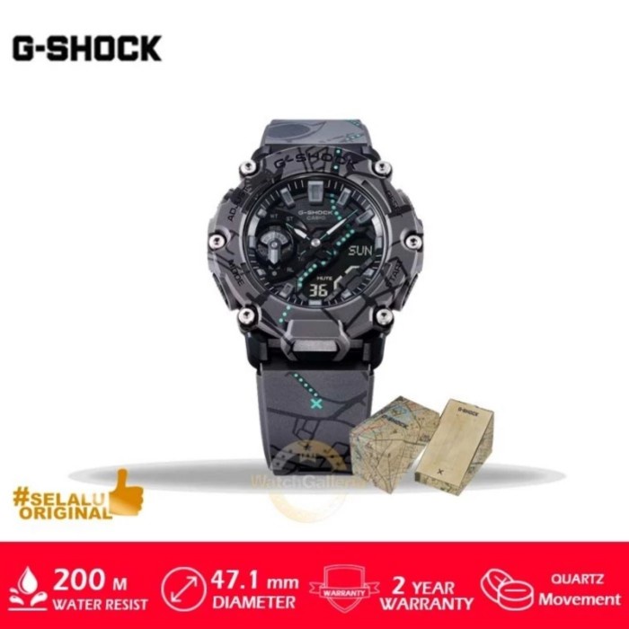 ✨Ready Jam Tangan Casio G-Shok Ga-2200Sby-8Adr Limited Original 100 Berkualitas