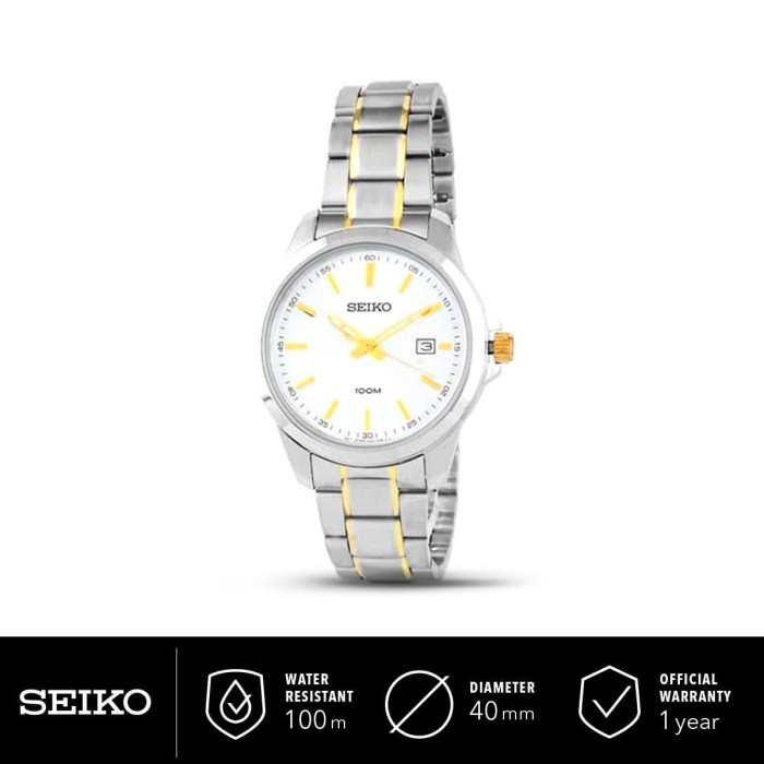 ✨Ready Jam Tangan Pria Seiko Sur157P1 Quartz Original Diskon