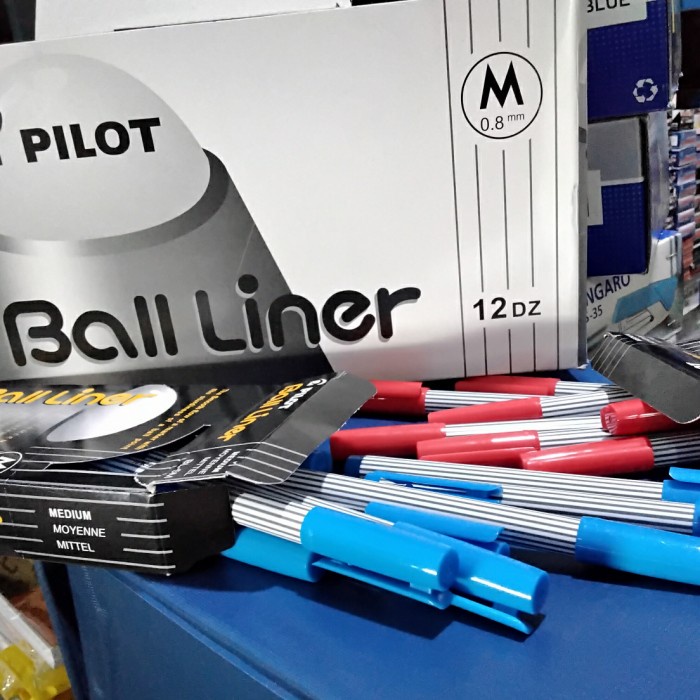 

:>:>:>:>] Pen Pilot Balliner Hitam/Biru/Merah