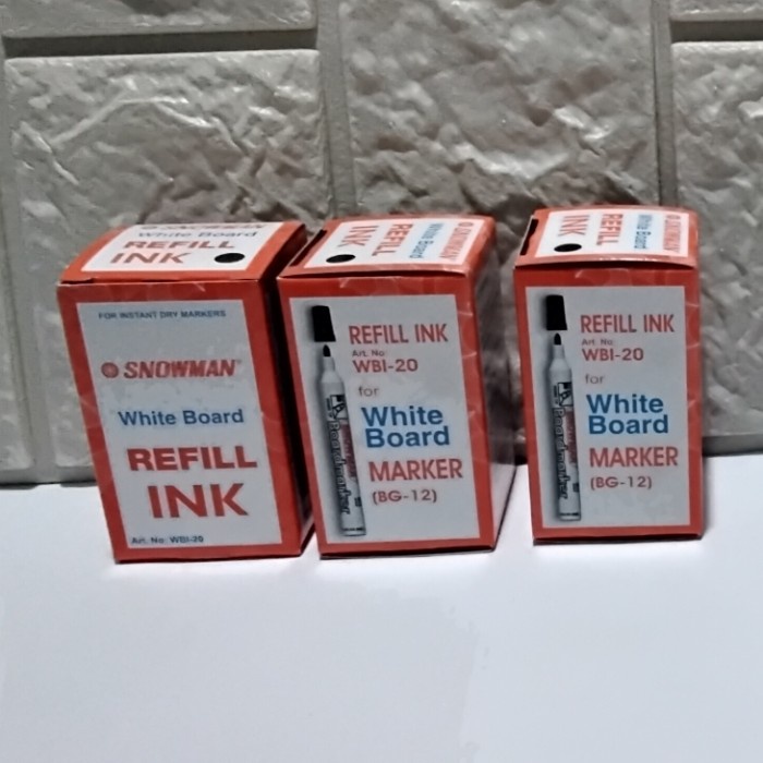 

>*>*>*>*] Tinta Spidol Snowman WhiteBoard WBI-20