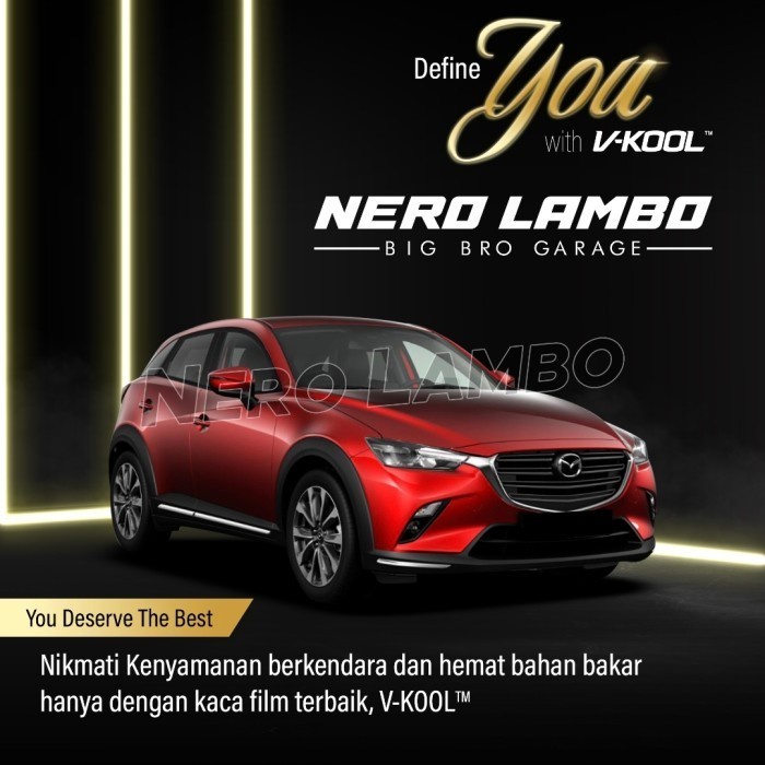 ✅Ready Kaca Film Vkool Mazda Cx3 Full Vk40 X05 X05 Terbaru