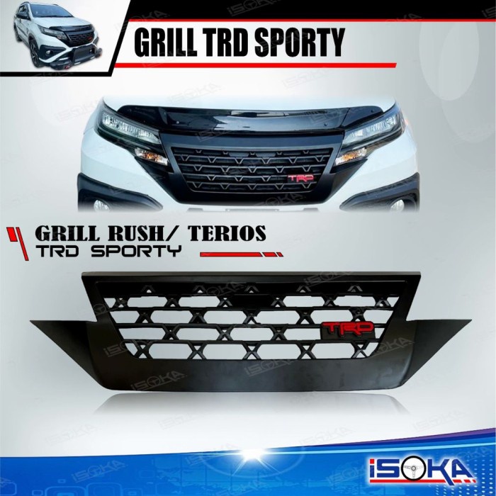 ✅Ready Grill Depan Mobil Toyota All New Rush All New Terios Trd Sporti Limited