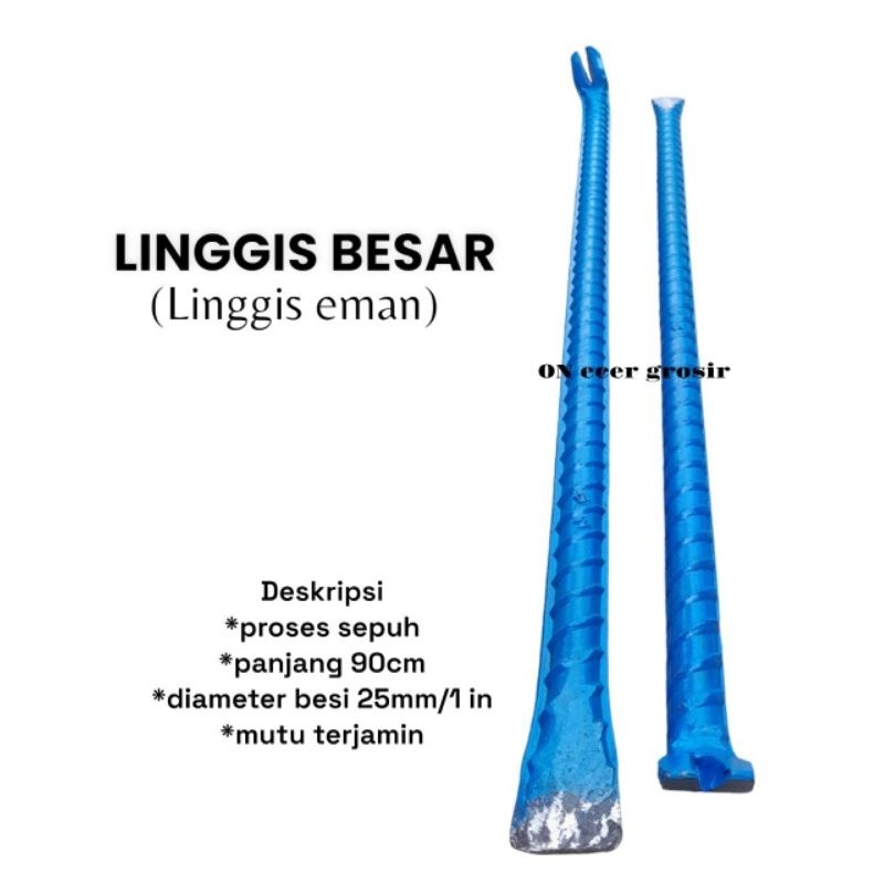 Linggis Besar/Linggis Gali Tanah Panjang 1 Meter