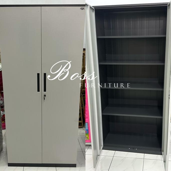 

Produk Unggulan] Lemari Arsip / File Filling Cabinet Full Besi 2 Pintu Buka Impor Kuat