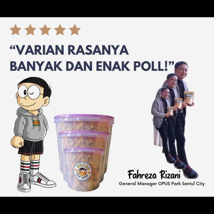 

Paket 4 Topless Peyek