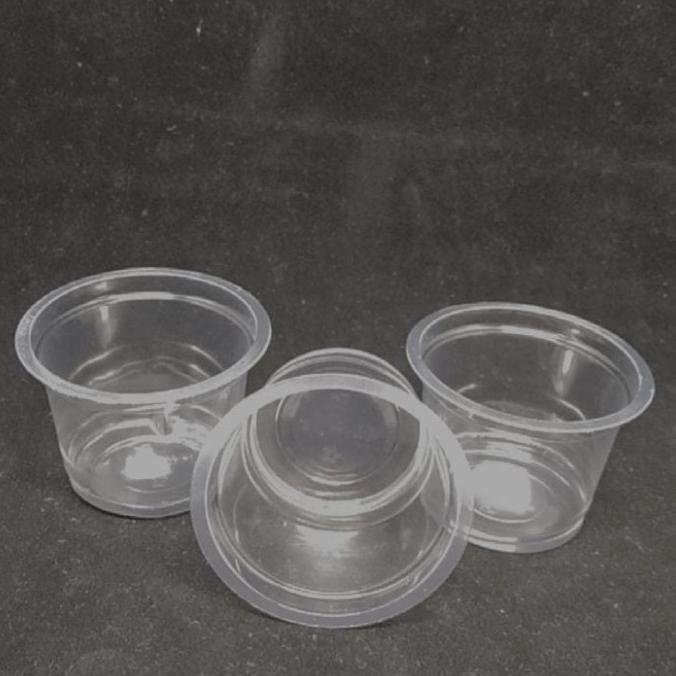 @#@#@#] GELAS ICE CREAM PLASTIK / CUP ICE CREAM BESAR + TUTUP @100 PCS