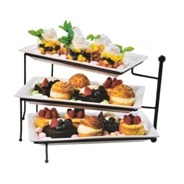 

[Baru] Tatakan Kue Susun 3 Tray Material Porselen Best Produk Paling Laris Terbaru