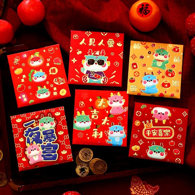 

Grosir Angpao Naga Isi 6 Angpau Mini Tebal Ornamen Imlek Ampau Gantung Stok Terbatas