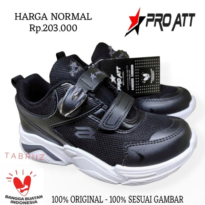 Baru Sepatu Sekolah Pro Att Magnet Sepatu Anak Tk Paud Sd Sepatu Anak Cowok Cewek - Pro Att