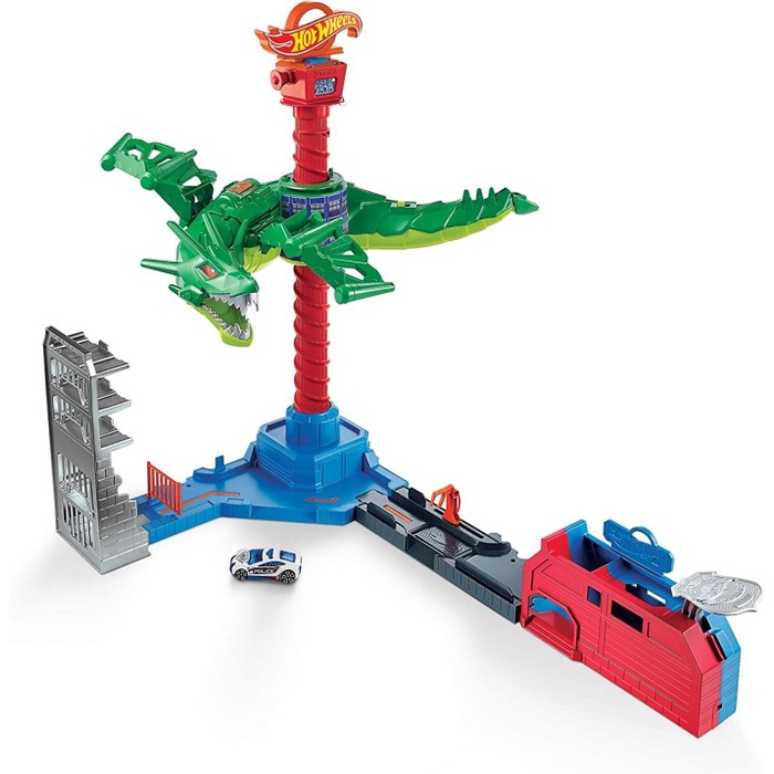 HOT WHEELS CITY AIR ATTACK DRAGON PLAYSET ORIGINAL HOTWHEELS TRACK