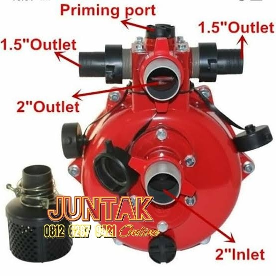 ✅Termurah Keong Pompa Alkon Pemadam Double Impeller Tekanan TinggiWater Pump Limited