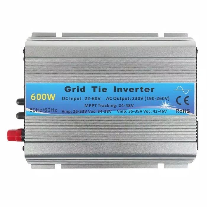 Grid Tie Inverter 600W Mppt - Inverter Grid Tie 600 Watt Micro Solar Original 100% Dan Terpercaya