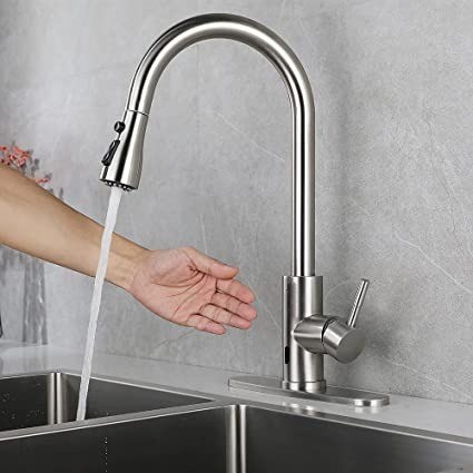 ✅Ori Kran Cuci Piring Tarik Sensor Stainless Sus 304 Kran Sensor Otomatis Limited