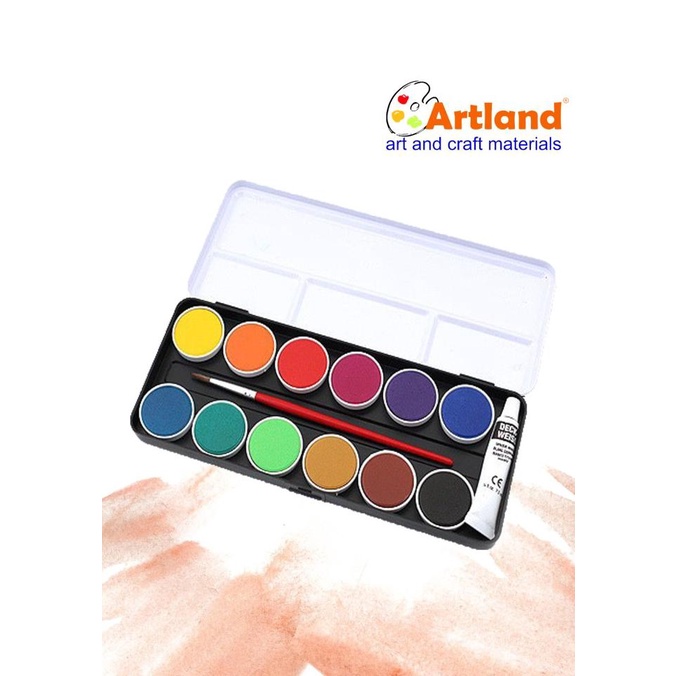 

New ] Finetec 12 Opaque Water Color Metal Case 412/0 Original