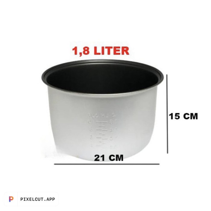 Panci Rice Cooker T. 15 Tebal Miyako Cosmos