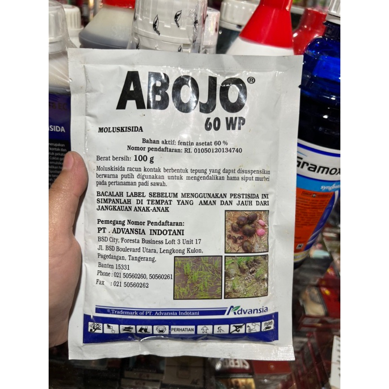 OBAT KEONG ABOJO 60 WP - 100 Gram