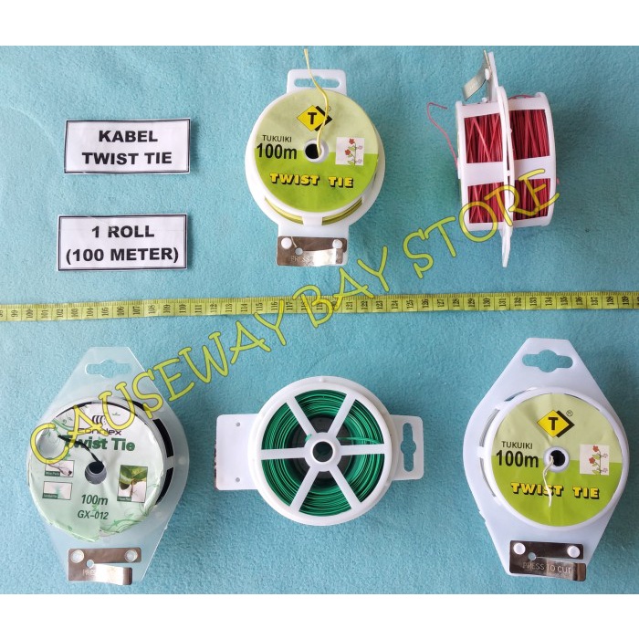 

Kabel Twist ( Twist Tie ) 1 Roll ( 100M ) Best