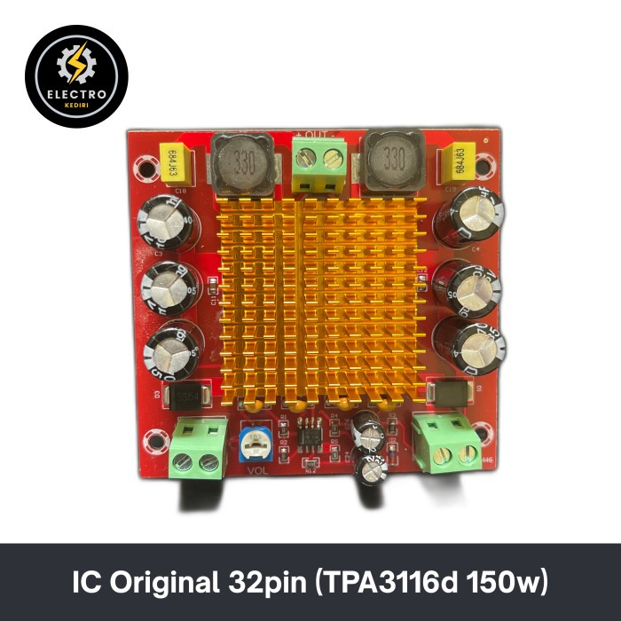 ,,,,,,,] tpa3116d2 digital amplifier 1 ic 150watt mono IC Original 32pin