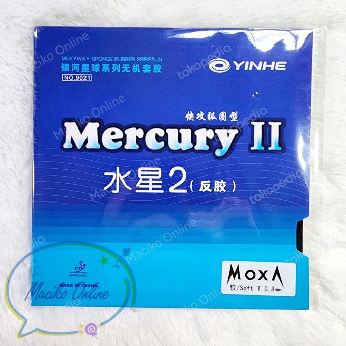 Yinhe Mercury II (tipis) ~ Karet Pingpong Yinhe Mercury 2