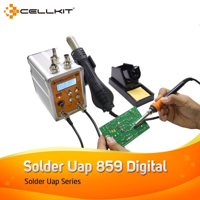 [Original] Solder Uap / Blower Dan Solder Cellkit 859D Original Terbatas