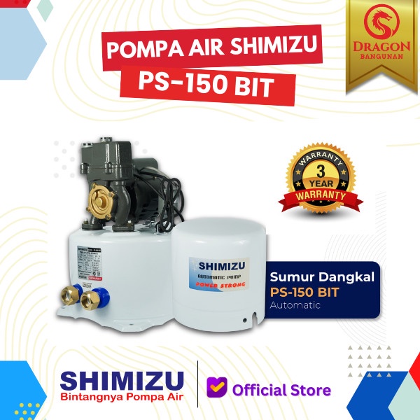 [New] Shimizu Ps 150 Bit - Pompa Shimizu 150 Bit - Pompa Shimizu 150 Watt Terbaru