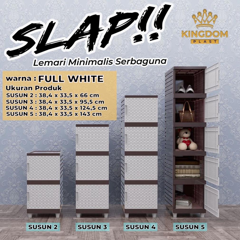 LEMARI PAKAIAN MINIMALIS KINGDOM SLAP KINGDOM SLAP SUSUN LEMARI PLASTIK LEMARI BAJU LEMARI ROTAN LEM
