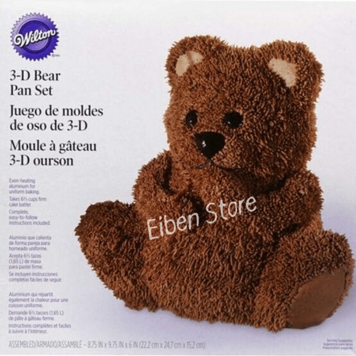 

[Baru] Wilton 3D Stand Up Cuddly Bear Cake Pan Limited