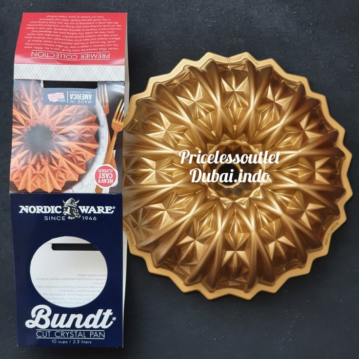 

[Baru] Loyang Nordic Ware Cut Crystal Bundt Pan Diskon