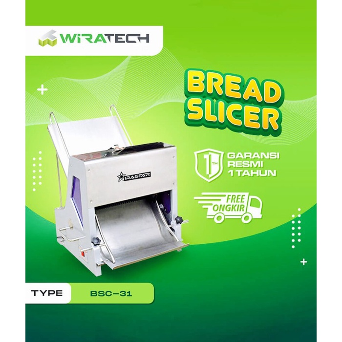 

[Baru] Wirastar Bread Slicer Bsc-31 / Mesin Pemotong Roti Terbaru