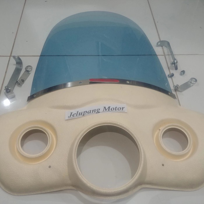 ✨Termurah Set Windshield Tameng Kedok Honda Cub C70 Mk2 Mk3 C90 K3 Japan Asli Diskon
