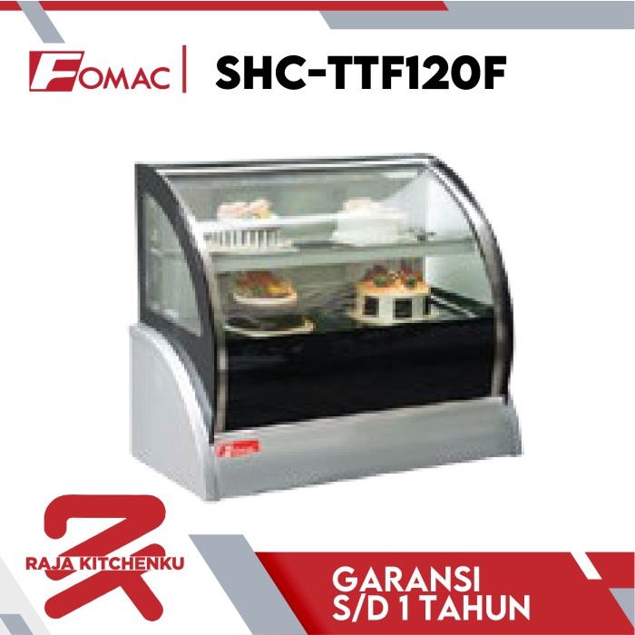 [Baru] Fomac Shc Ttf120F - Showcase Kue / Showcase Pendingin Kue Terbatas