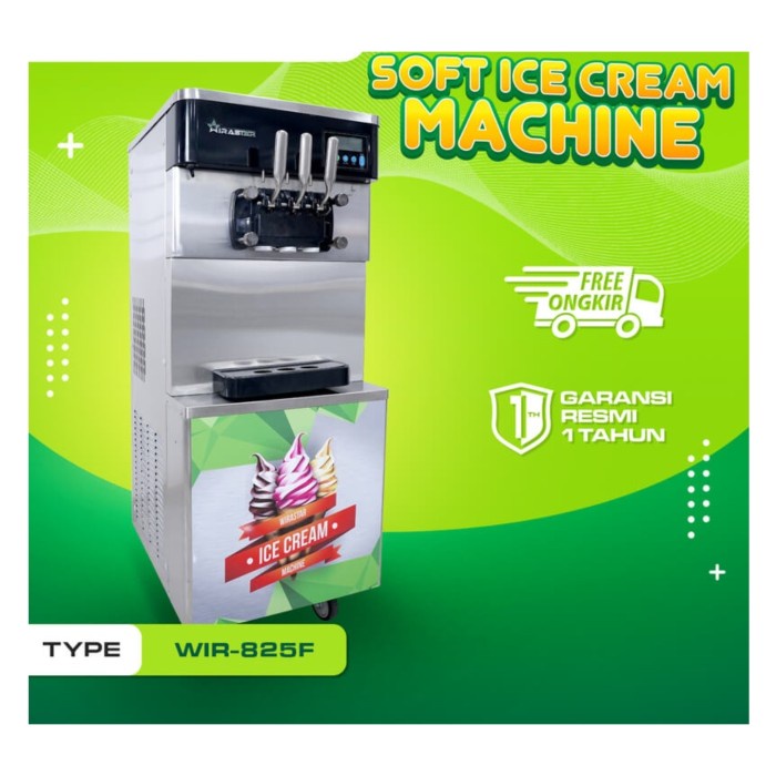 [Baru] Wirastar Wir-825F Precooling Ice Cream Machine 3 Valve / Mesin Es Krim Berkualitas