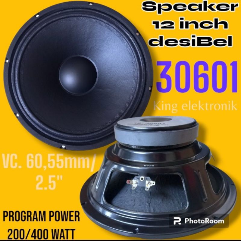 SPEAKER 12 INCH DESIBEL 30601