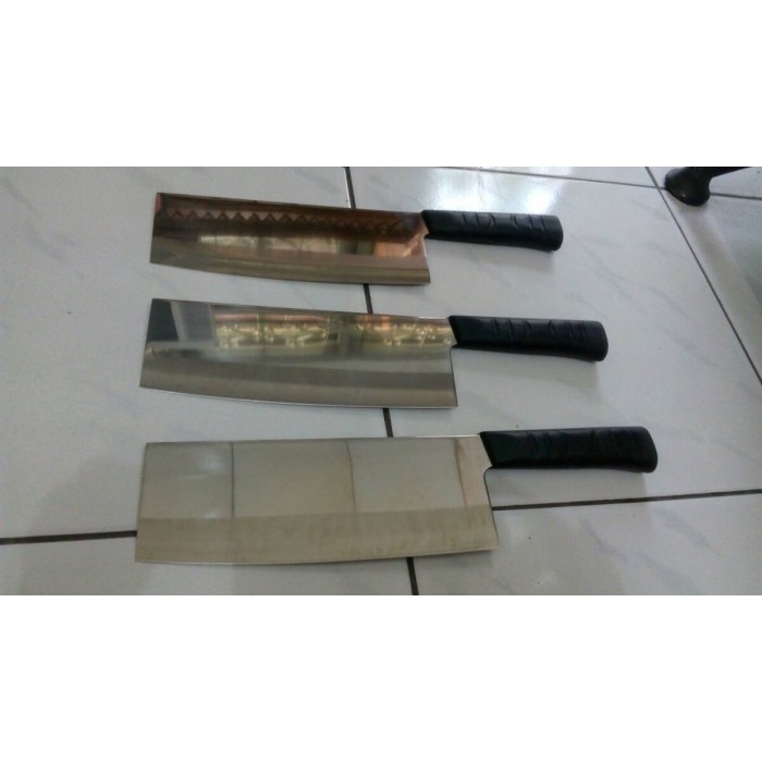 Pisau Golok Golden Fish Gagang Plastik 8"