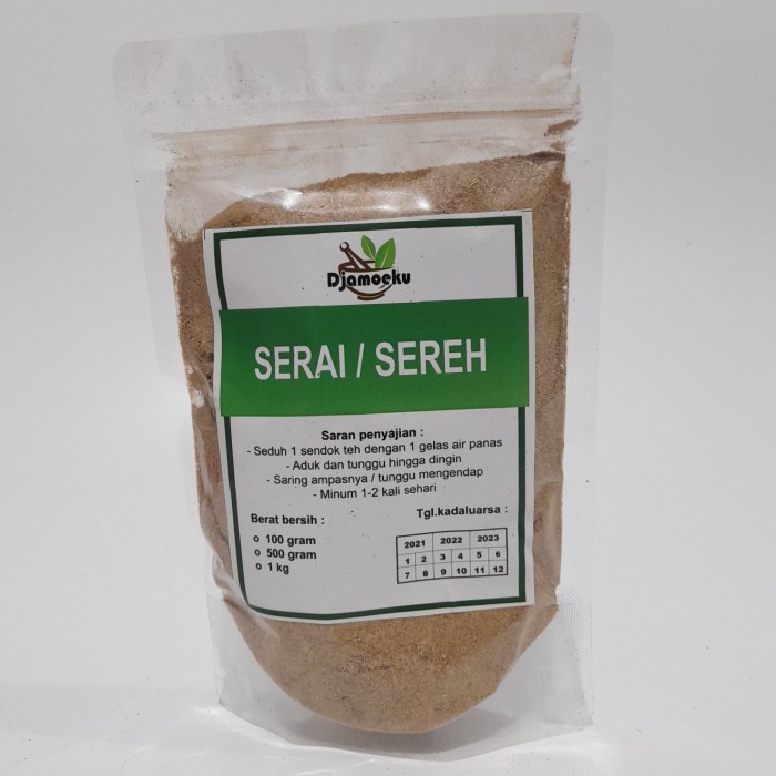 

```````] Serai/sereh bubuk 100 gram