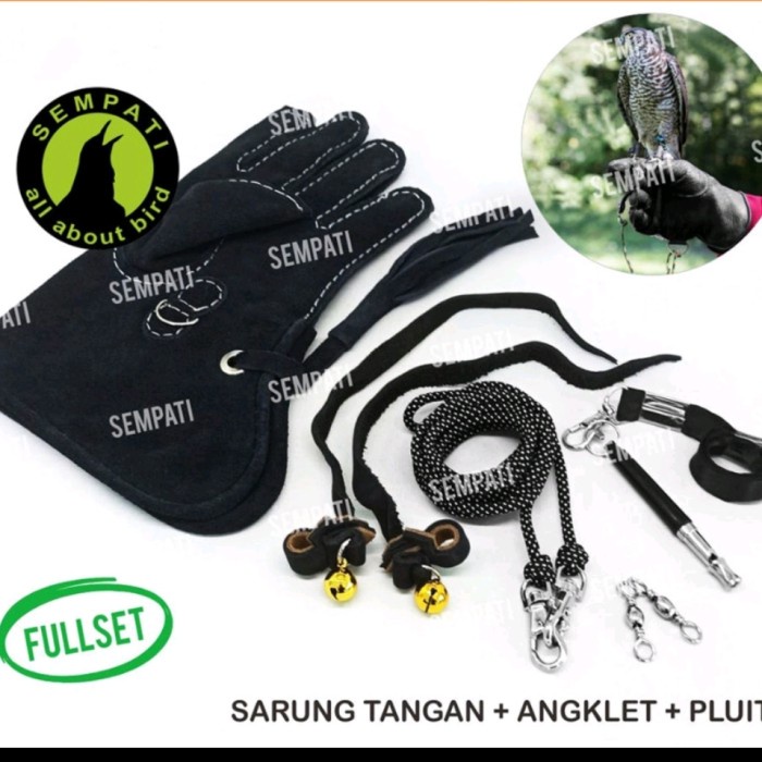 {SyifaShop} FULLSET SARUNG TANGAN ALAP ALAP  ANGKLET  PLUIT burung hantu Diskon