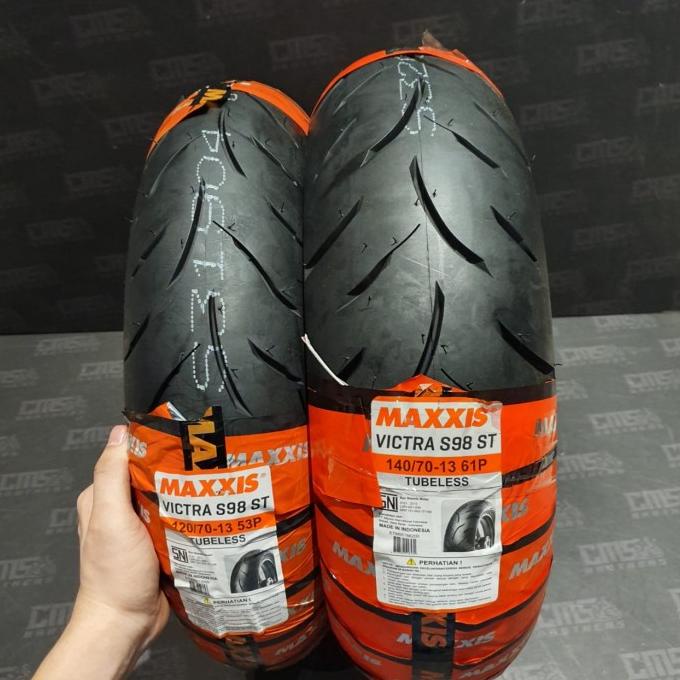 '+'+'+'+] Ban Maxxis Depan Belakang NMAX 120 70 13 140 70 13 Nmax victra ukuran