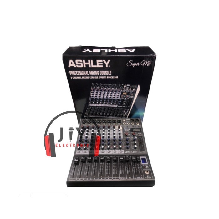 Audio Mixer Ashley 8 Channel Super M8 Original