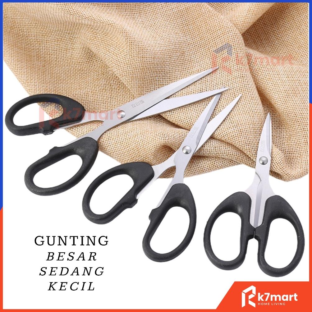 

K7MART GUNTING STAINLESS STEEL / GUTING SERBAGUNA KERTAS KAIN PLASTI / GUNTING DAPUR / GUNTING KERTAS / GUNTING SUPER TAJAM