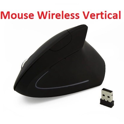 Terbaru Mouse Vertical Wireless Ergonomic Mouse Gaming Vertical Promo Terlaris