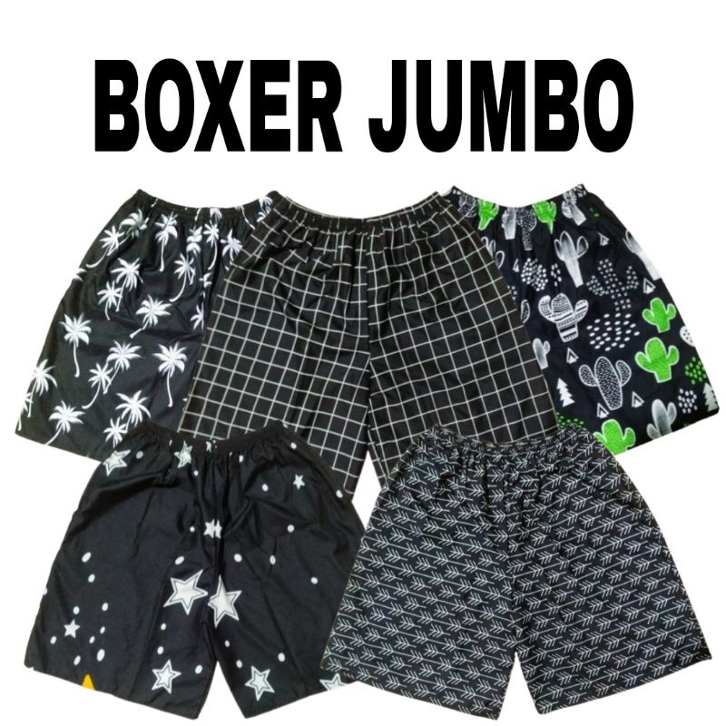 (PAKET 3 PCS BOXER JUMBO) BOXER JUMBO/BOXER PRIA WANITA