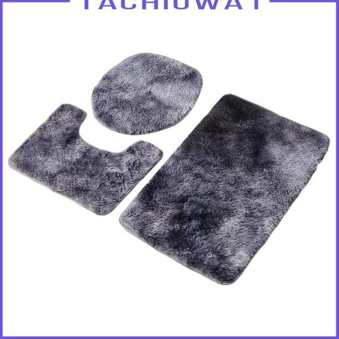 [Tachiuwa1] 3X Set Keset Kamar Mandi Dengan Tutup Toilet Cover Karpet