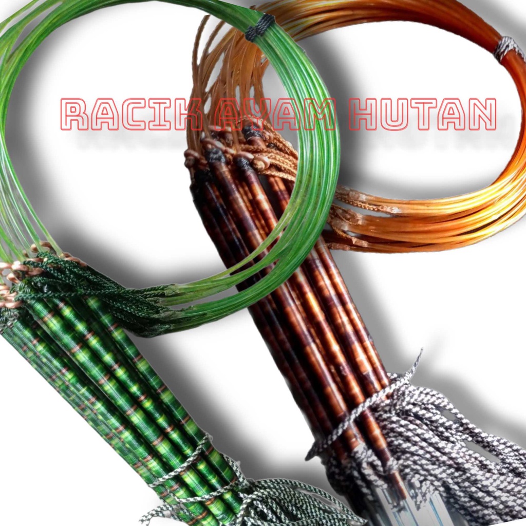 Racik Jerat Ayam Hutan Model Tancap Racik Laga Ayam Hutan Jerat Tarung Ayam Hutan